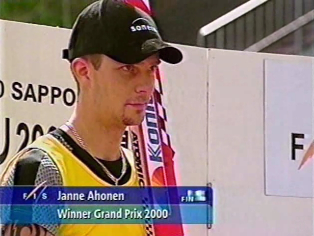 Janne Ahonen, zwycięzca LGP 2000 (TX)